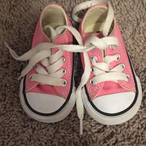 Pink converse